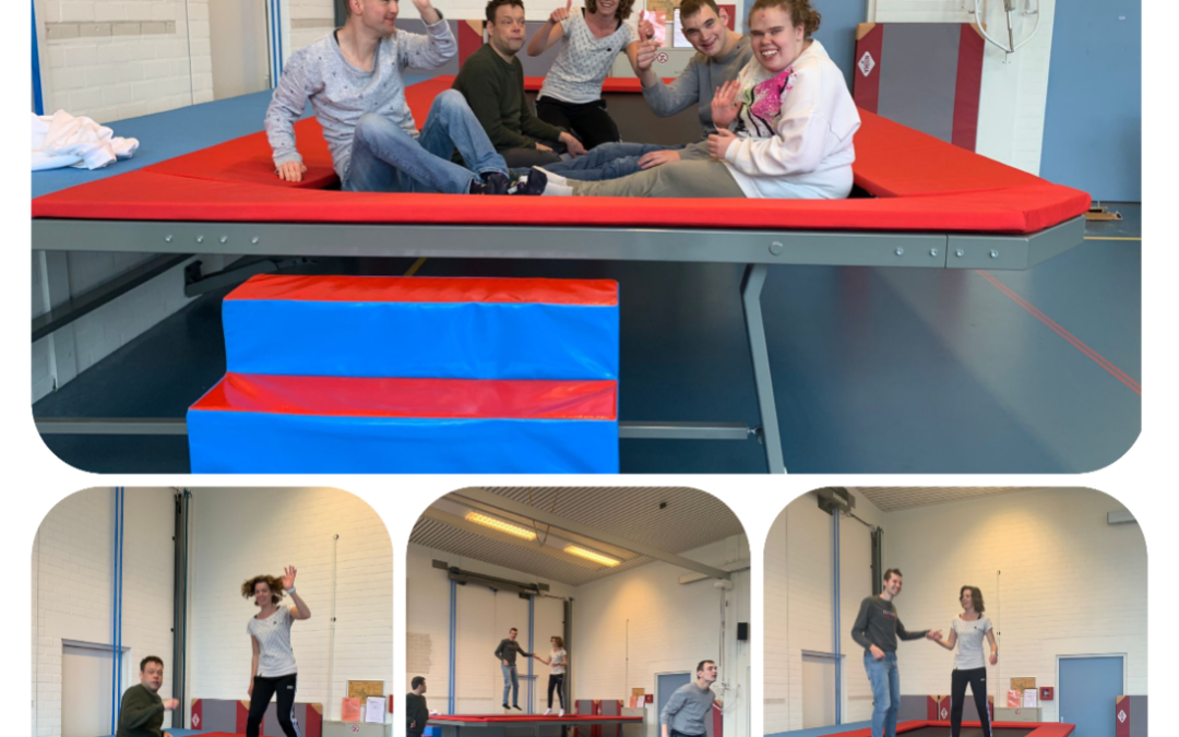Lekker bewegen op de trampoline