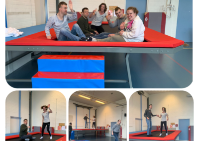 Lekker bewegen op de trampoline