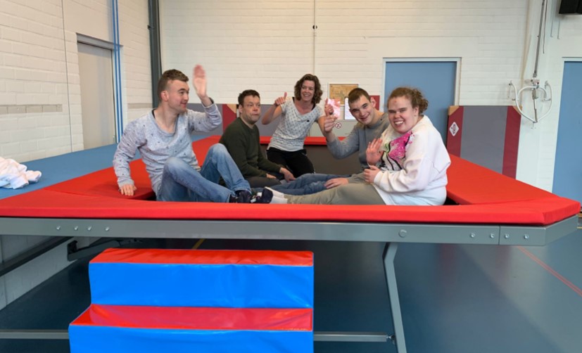 Lekker bewegen op de trampoline