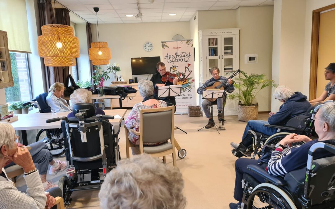 Appeltaartconcerten voor ouderen op PG en Somatische afdelingen